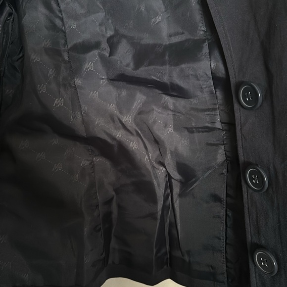 Tex by MaxAzria Blue Cotton Blazer - Picture 7 of 7